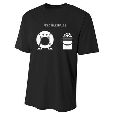 Feed Baseballs Performance Sprint T-Shirt