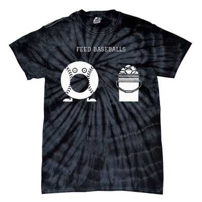 Feed Baseballs Tie-Dye T-Shirt