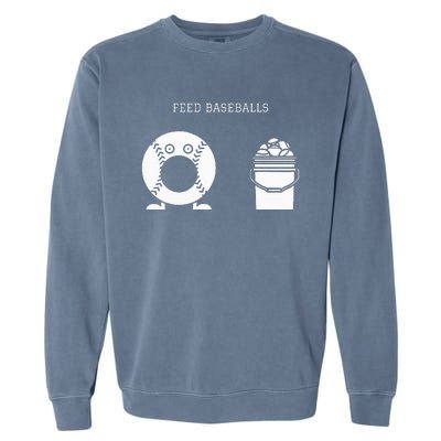 Feed Baseballs Garment-Dyed Sweatshirt