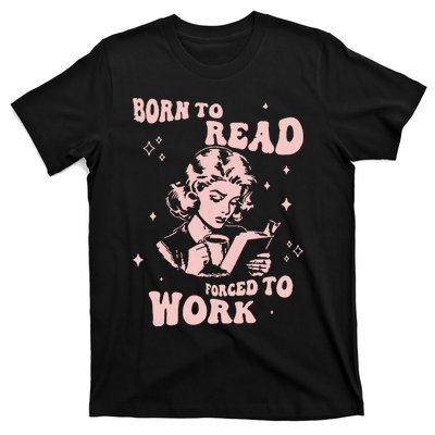 Funny Book For Women Born To Read T-Shirt