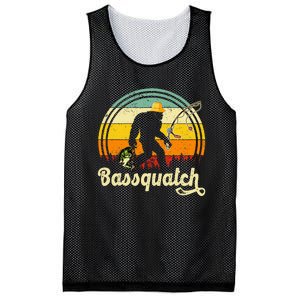 Funny Bigfoot Fishing Outdoor Fishing Gifts Mesh Reversible Basketball Jersey Tank