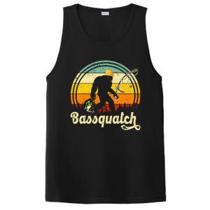 Funny Bigfoot Fishing Outdoor Fishing Gifts PosiCharge Competitor Tank