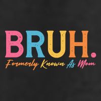 Funny Bruh Formerly Known As Mom Adult Drive Performance Visor
