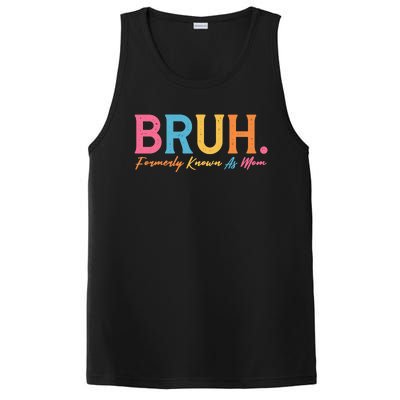 Funny Bruh Formerly Known As Mom PosiCharge Competitor Tank