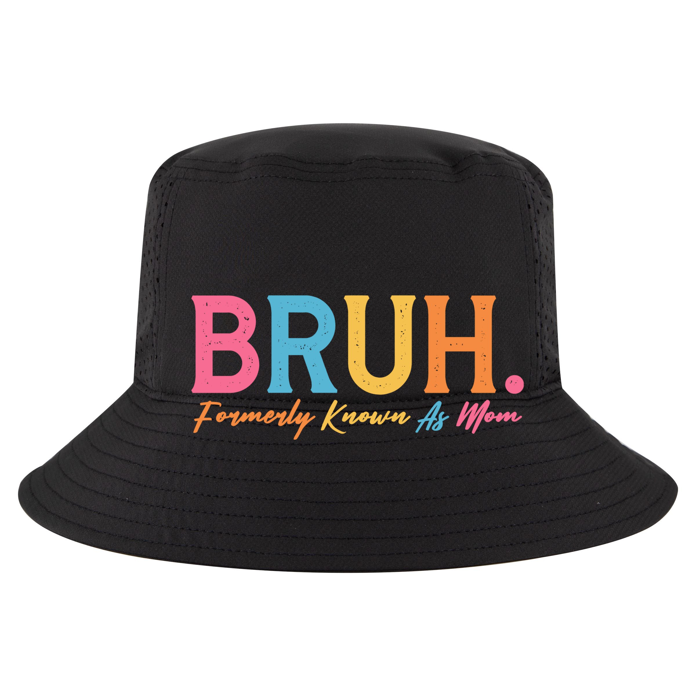 Funny Bruh Formerly Known As Mom Golf Towel