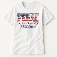 Feral but free America Patriotic  Tall T-Shirt