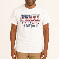 Feral but free America Patriotic  Tall T-Shirt