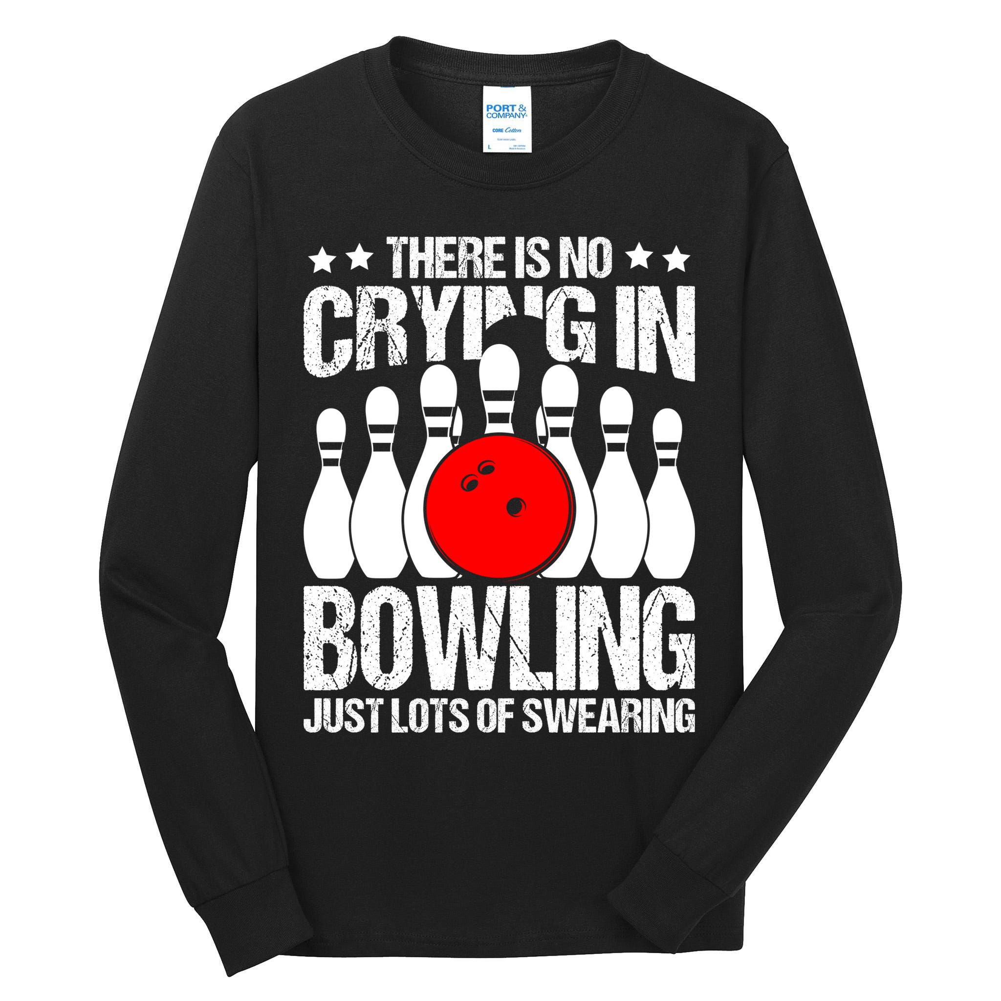 Funny Bowling Tall Long Sleeve T-Shirt