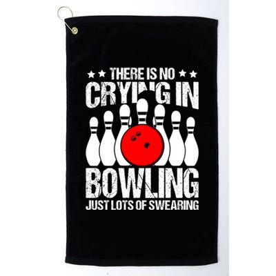 Funny Bowling Platinum Collection Golf Towel