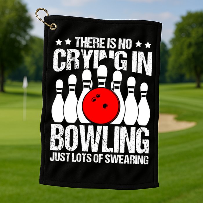 Funny Bowling Golf Towel