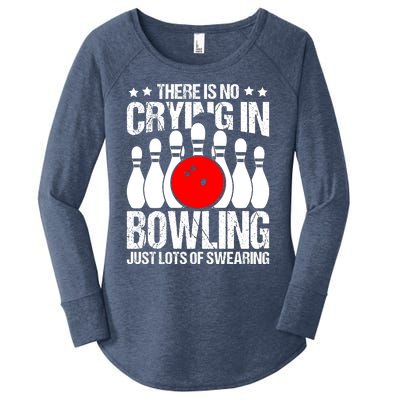 Funny Bowling Women's Perfect Tri Tunic Long Sleeve Shirt