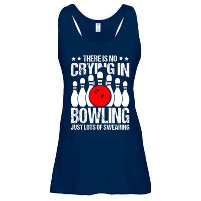 Funny Bowling Ladies Essential Flowy Tank