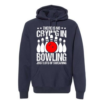 Funny Bowling Premium Hoodie