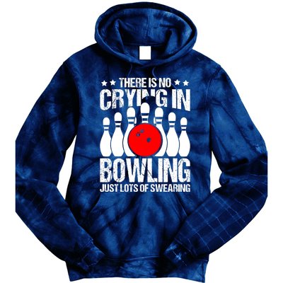 Funny Bowling Tie Dye Hoodie