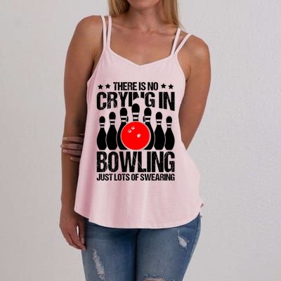 Funny Bowling Women's Strappy Tank