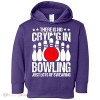 Funny Bowling Toddler Hoodie
