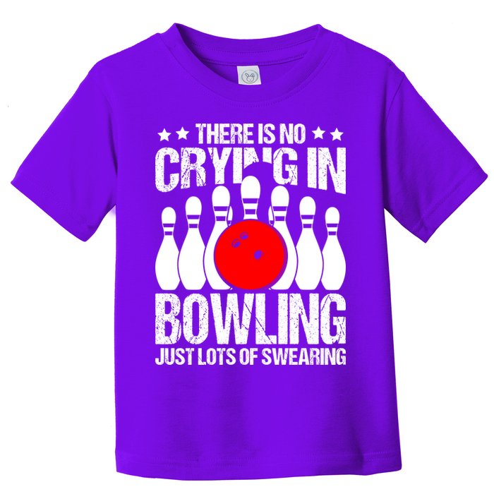 Funny Bowling Toddler T-Shirt