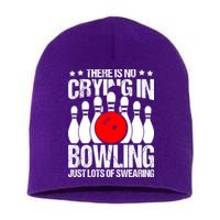 Funny Bowling Short Acrylic Beanie
