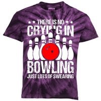 Funny Bowling Kids Tie-Dye T-Shirt