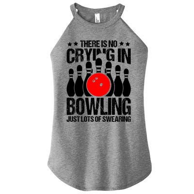 Funny Bowling Women's Perfect Tri Rocker Tank