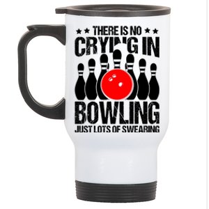 Funny Bowling Stainless Steel Travel Mug