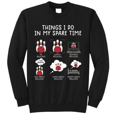 Funny Bowling For Men Sweatshirt