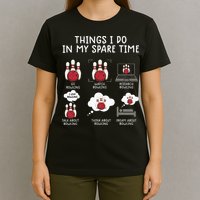 Funny Bowling For Men T-Shirt