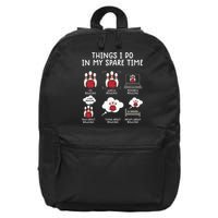 Funny Bowling For Men 16 in Basic Backpack