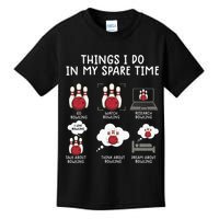 Funny Bowling For Men Kids T-Shirt