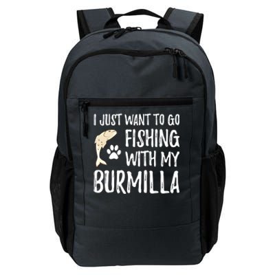 Fishing Burmilla For Boating Cat Mom Or Cat Dad Gift Daily Commute Backpack