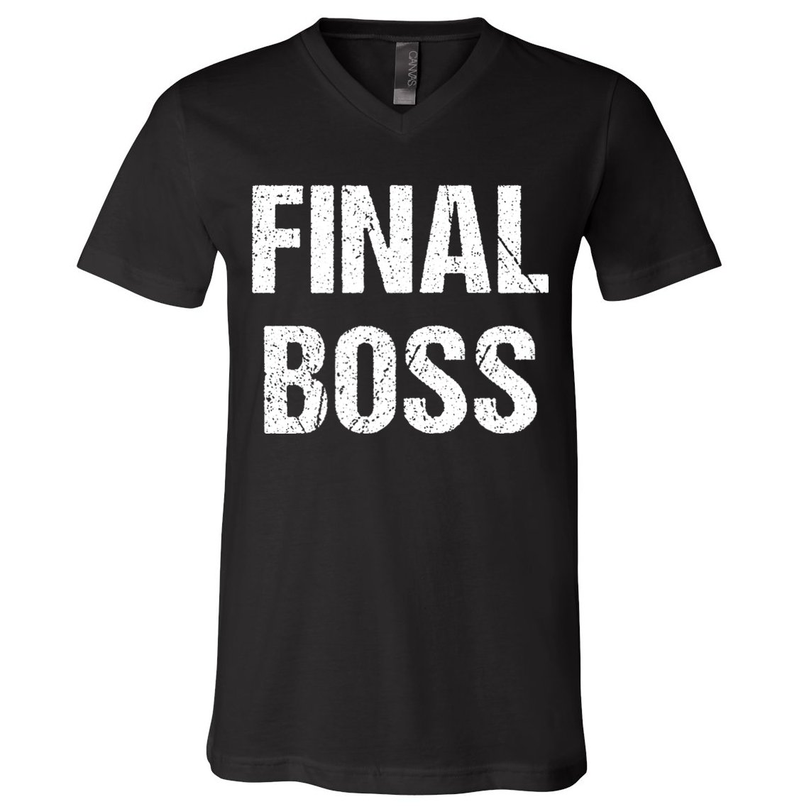 Final Boss V-Neck T-Shirt