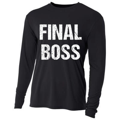 Final Boss Cooling Performance Long Sleeve Crew