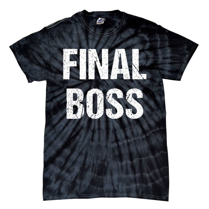 Final Boss Tie-Dye T-Shirt