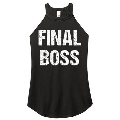 Final Boss Women's Perfect Tri Rocker Tank
