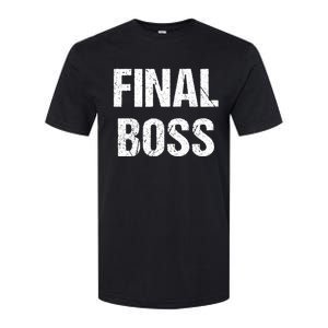 Final Boss Softstyle CVC T-Shirt