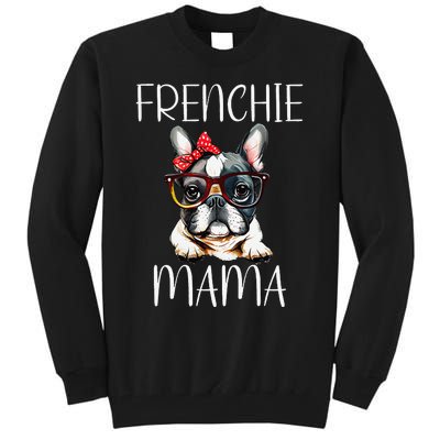 French Bulldog Frenchie Mama Watercolor Dog Mother's Day Mom Tall Sweatshirt