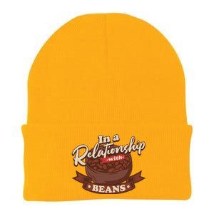 Funny Bean Food Quotes Vegetable Lover Vegan Vegetarian Gift Knit Cap Winter Beanie