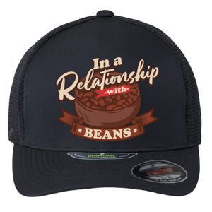 Funny Bean Food Quotes Vegetable Lover Vegan Vegetarian Gift Flexfit Unipanel Trucker Cap