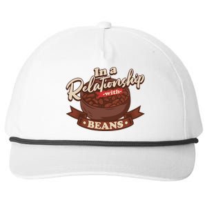 Funny Bean Food Quotes Vegetable Lover Vegan Vegetarian Gift Snapback Five-Panel Rope Hat