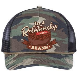 Funny Bean Food Quotes Vegetable Lover Vegan Vegetarian Gift Retro Rope Trucker Hat Cap