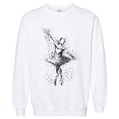 Fading Ballerina Garment-Dyed Sweatshirt