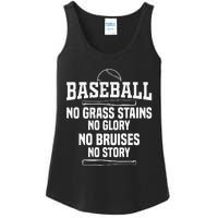 Funny Baseball Fan Baseball Player Ladies Essential Tank