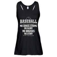 Funny Baseball Fan Baseball Player Ladies Essential Flowy Tank