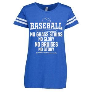 Funny Baseball Fan Baseball Player Enza Ladies Jersey Football T-Shirt