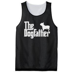 French Bulldog Father Dad The Dogfather Mesh Reversible Basketball Jersey Tank