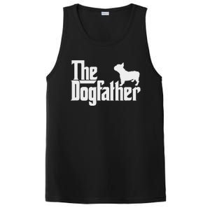 French Bulldog Father Dad The Dogfather PosiCharge Competitor Tank