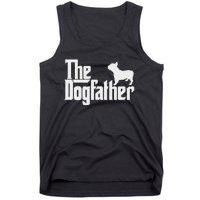 French Bulldog Father Dad The Dogfather Tank Top