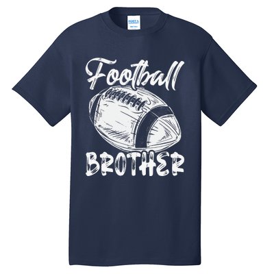 Football Brother For Family Matching Players Fathers Day Tall T-Shirt