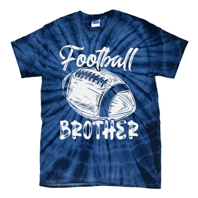 Football Brother For Family Matching Players Fathers Day Tie-Dye T-Shirt