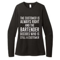 Funny Bartender Womens CVC Long Sleeve Shirt